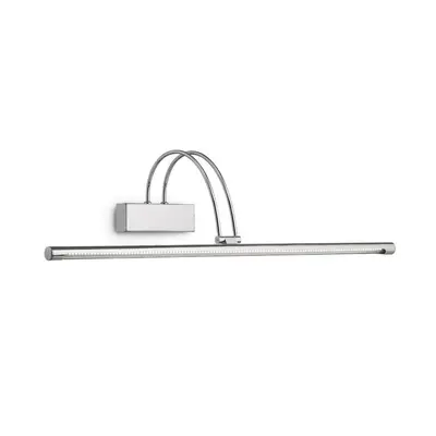 LED Nástěnné svítidlo Ideal Lux Bow AP114 cromo 007021 chromové 76cm - IDEALLUX