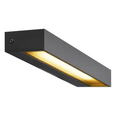 PEMA® WL, LED venkovní nástěnné nástavbové svítidlo, IP54, antracit, 3000K - BIG WHITE (SLV)