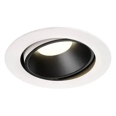 NUMINOS® MOVE DL XL vnitřní LED zápustné stropní svítidlo bílá/černá 4000 K 55° otočné a výkyvné