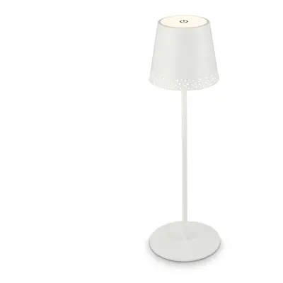 LED nabíjecí stolní lampa 38 cm 2,6W 280lm bílé - BRILO