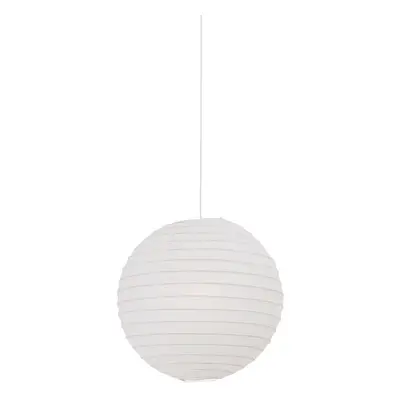 Závěsné papírové stínidlo Rispapir 35 1x60W bílé - NORDLUX