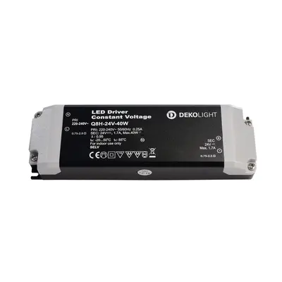 Deko-Light napájení BASIC CV Q8H-24-40W konstantní napětí 0-1700 mA IP20 24V DC 40W - LIGHT IMP