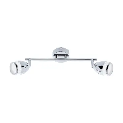 LED bodové svítidlo 32,4 cm 2x4W 350lm chrom - BRILONER