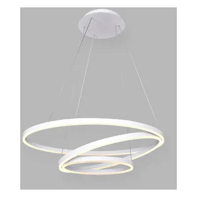 LED2 Závěsné svítidlo CIRCLE 3 P-Z, W TRIAC DIM 136W 3000K/4000K bílá - LED2 Lighting