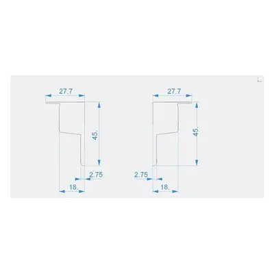 Koncovka C-P-EL-03-10 sada 2ks - LIGHT IMPRESSIONS