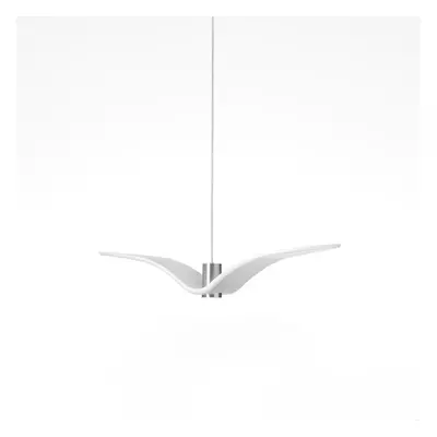 Night Birds, závěsné svítidlo, 5W LED, opal / opaktní sklo, délka 78cm - BROKIS A