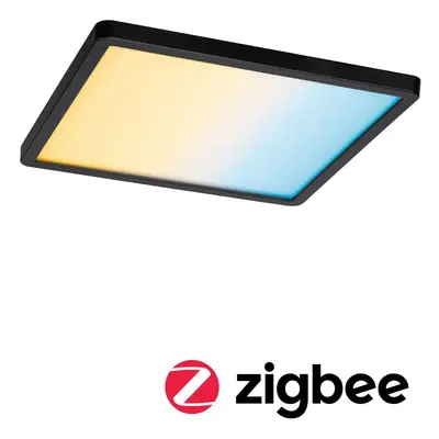 VariFit LED vestavné svítidlo Smart Home Zigbee Areo IP44 hranaté 230x230mm měnitelná bílá černá