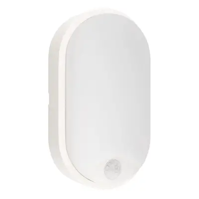 LED SVÍTIDLO OASI OVÁLNÉ BÍLÉ SENSOR 14W 4000K 1055Lm 120d IP54 - CENTURY