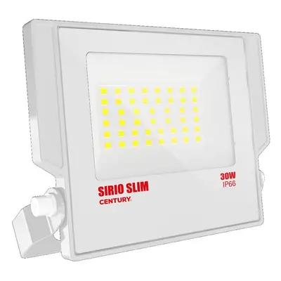 LED reflektor SIRIO SLIM BÍLÝ 30W 4000K 110d 147x160x28mm IP66 IK08 - CENTURY