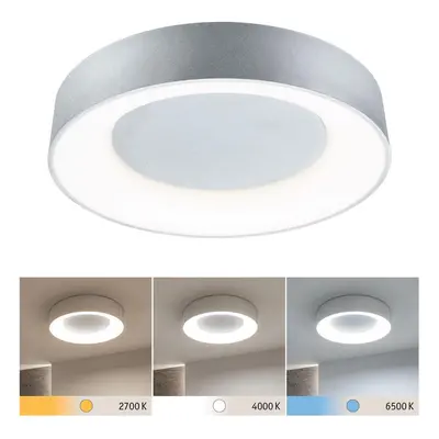 LED stropní svítidlo Casca IP44 CCT 230V 23W hliník mat - PAULMANN