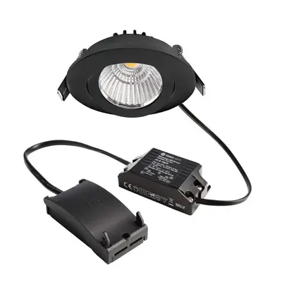 Deko-Light stropní vestavné svítidlo Dione, 230 V, DIM, 3000 K, černá 220-240V AC/50-60Hz 8,50 W