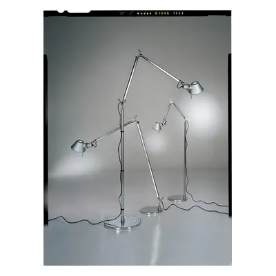 Stojací lampa Tolomeo micro terra halo (alu) 60W E14 (A010900 + A043900) - ARTEMIDE