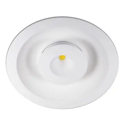 AKCE - Zápustné svítidlo CIRQUE bílé LED 24W 3000K Ø177mm kulaté - KOHL-Lighting