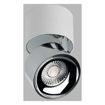 Svítidlo KLIP ON, WC DIM TRIAC 11W 3000K stropní chrom/bílé - LED2 Lighting