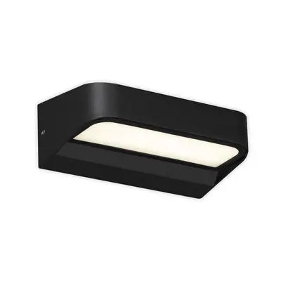 LED venkovní svítidlo 14,2 cm 8W 900lm černá - BRILO