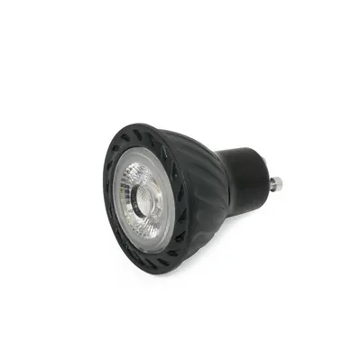 LED žárovka GU10 8,7W 4000K 60° DIM černá - FARO