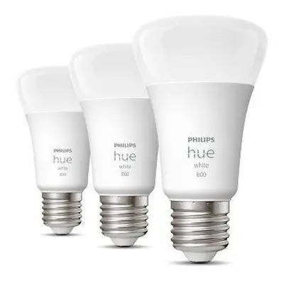 Hue Bluetooth LED White set 3ks žárovek Philips 8719514329881 E27 A60 3x9W 3x800lm 2700K bílé st