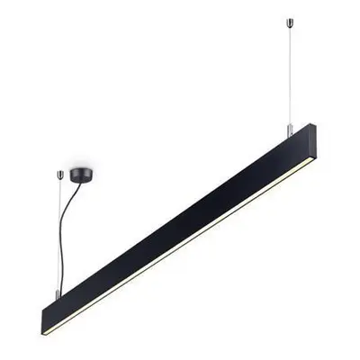 Závěsné LED svítidlo LINUS SP BK - IDEALLUX