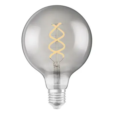 OSRAM Vintage Globe 125 SPIRAL kouřová 230V E27 LED EQ15 1800K - DESIGN RENDL