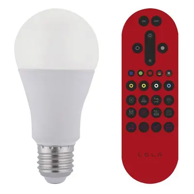 LOLAsmart - BULB LED žárovka, RGB+W, Smart Home, E27 MEDION RGB+2700-5000K - LEUCHTEN DIREKT / J