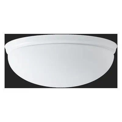 ALMA D2 stropní/nástěnné skleněné svítidlo bílá IP41 2x60W E27 - OSMONT