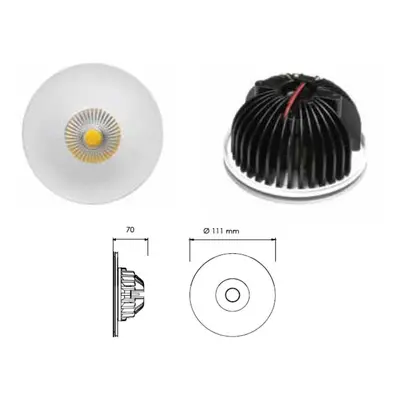 Žárovka LED 16W Bridgelux 4000K 1522lm 60º - BPM