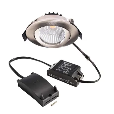 Deko-Light stropní vestavné svítidlo, Dione, 8,5 W, DIM, 2700 K, 220-240V 750 lm nikl - LIGHT IM