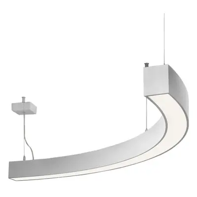 Lineární svítidlo Flumo60-S R400 120° 1530lm 14W DALI Ra80 3000K opál 837x60x65mm bílé (228S-280