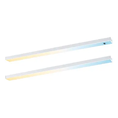 LED podskříňkové svítidlo Inline 2ks sada 2x4W 350x26mm 24V bílá mat - PAULMANN