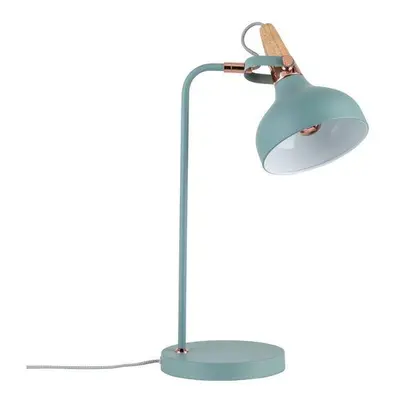 Stolní lampa Neordic Juna zelená / měď / dřevo 796.51 - PAULMANN