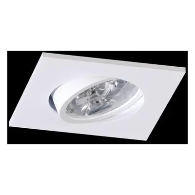 Vestavné svítidlo Aluminio Blanco, bílá 10W 500lm 3000K LED 230V - BPM