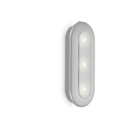 LED Lero Indoor 15,2 cm 0,4W 68lm stříbrná - BRILONER