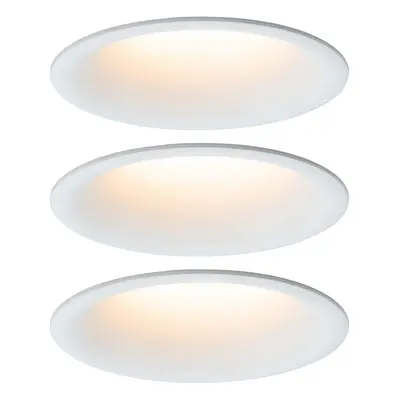 Vestavné svítidlo LED Cymbal 3x6,5W bílá mat proti oslnění stmívatelné 934.19 - PAULMANN