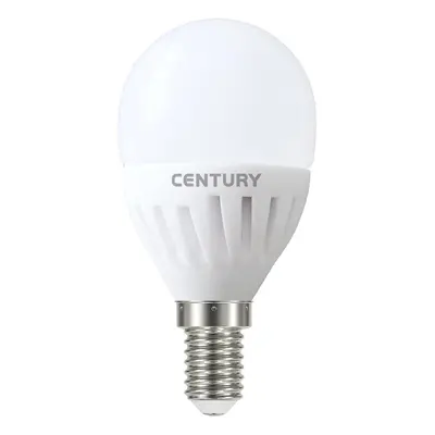 LED MINI GLOBE ONDA 8W E14 6500K 850Lm 200d 45x87mm IP20 - CENTURY