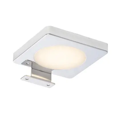 YOLO SQ nad zrcadlo chrom 12= LED 4W IP44 3000K - RED - DESIGN RENDL