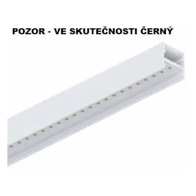 P-30 profil včetně LED nástěnný černý 16W 1555lm 3000K 160cm - NOVALUX