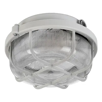 Deko-Light stropní a nástěnné přisazené svítidlo - Syrma kulaté, 1x max. 100 W E27, šedá - LIGHT