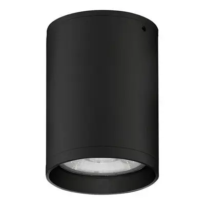 Venkovní stropní svítidlo DARA černý hliník skleněný difuzor LED 9W 3000K 100-240V 120st. IP54 -