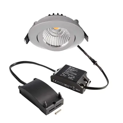 Deko-Light stropní vestavné svítidlo, Dione, 8,5 W, DIM, 2700 K, 220-240V 750 lm stříbrná - LIGH