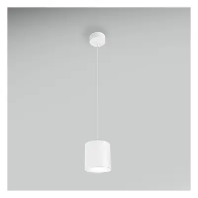 Závěsné LED svítidlo RONDO bílé pr.110x123mm 15W 230V 3000K 45d IP20 závěs 150cm - CENTURY