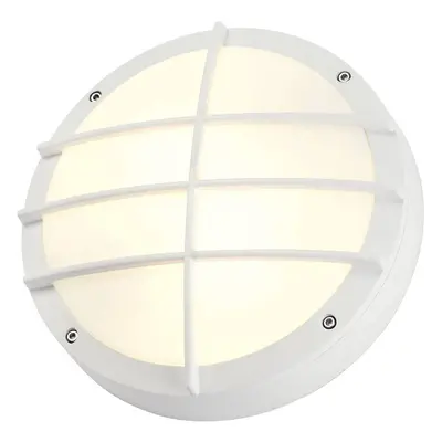 Venkovní svítidlo BULAN mřížka nástěnná bílá 230V E27 2x25W IP44 - BIG WHITE (SLV)