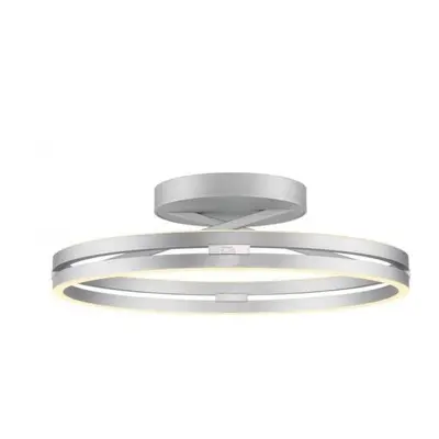 Stropní svítidlo PURE Loop hliník LED 7W 2700-5000K + LED 30W 2700-5000K - PAUL NEUHAUS