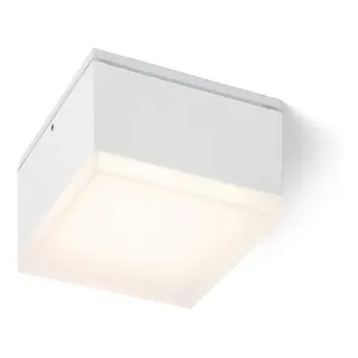 ORIN SQ stropní bílá satinovaný akryl 230V LED 10W IP54 3000K - RED - DESIGN RENDL