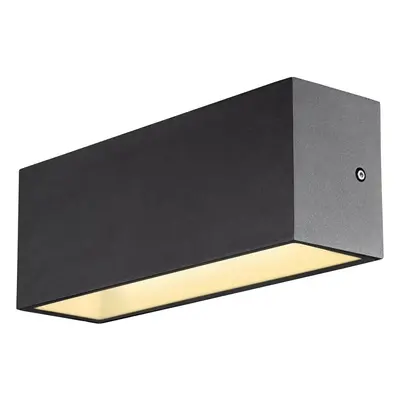 SITRA L WL UP/DOWN venkovní LED nástěnné přisazené svítidlo antracit CCT switch 3000/4000 K - BI