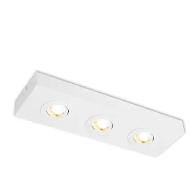 CTS LED stropní svítidlo, 38,5 cm, 4W, 460lm, bílé - BRILONER