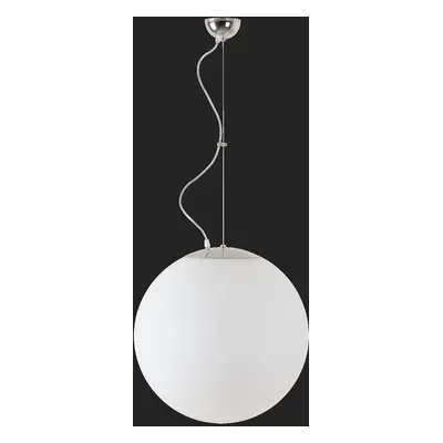 ADRIA L4 závěsné skleněné svítidlo nerez leštěná / bílá IP40 3000 K 41W LED DALI - OSMONT