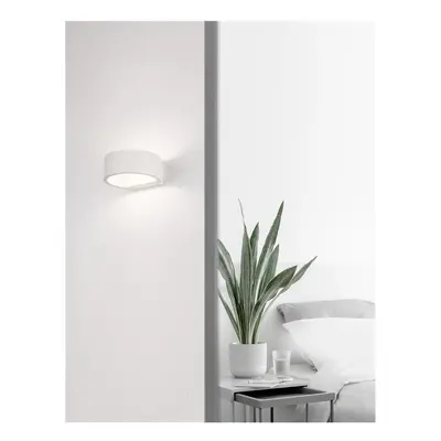 Nástěnné svítidlo ENNA bílý hliník a akryl LED 6W 220-240V 3000K IP20 - NOVA LUCE