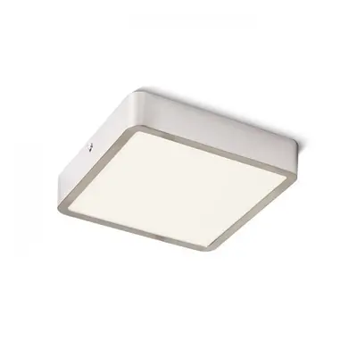 HUE SQ 17 stropní matný nikl 230V LED 18W 3000K - RED - DESIGN RENDL