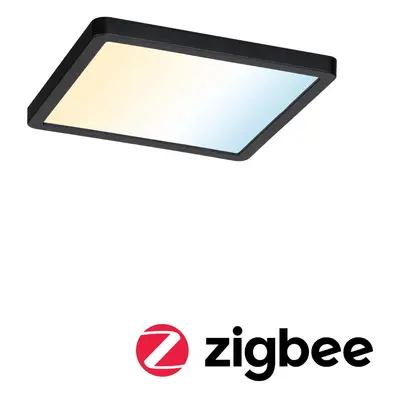 VariFit LED vestavné svítidlo Smart Home Zigbee Areo IP44 hranaté 175x175mm měnitelná bílá černá