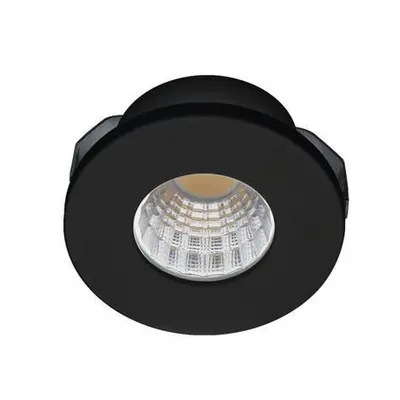 LED Stropní podhledové svítidlo Azzardo Fill 5W R 4000K black AZ3382 5W 425lm 4000K IP20 4,5cm k